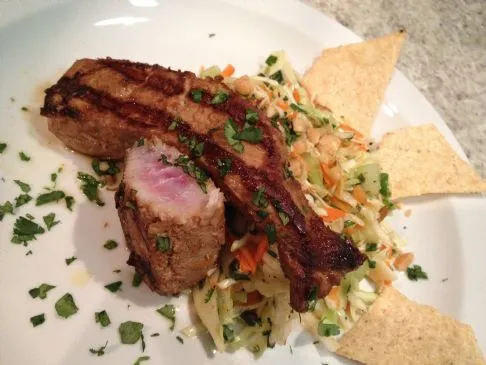 Indonesisch gegrillter Schwertfisch