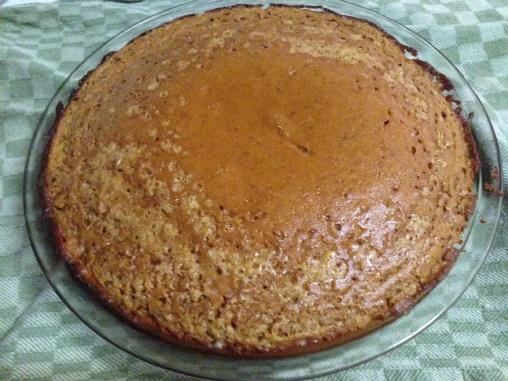Kürbiskuchen ohne Kruste