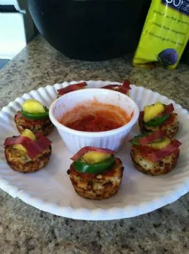 Blumenkohl-Pizza-Bites