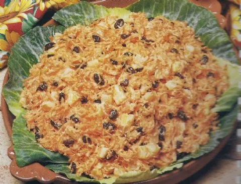 Karotten-Rosinen-Salat (Luby's Rezept)
