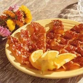 Karamellisierter Speck