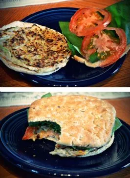 Dekadenter Gemüseburger