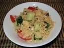 Couscous-Salat im griechischen Stil