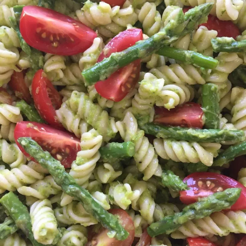 Spargel-Pesto-Nudelsalat