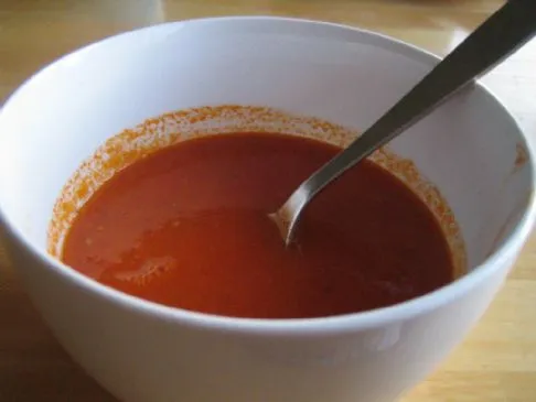 Einfache Tomatensuppe