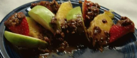 Festliches Obst-Fantasy-Dessert