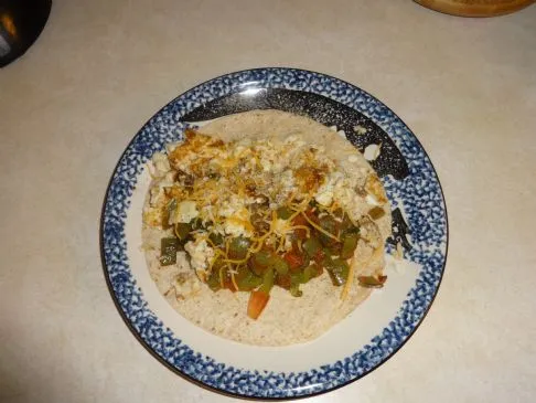 Clean Eating Frühstückstortilla