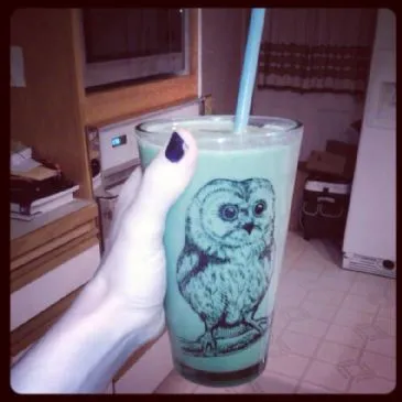 Grüner Mango-Smoothie