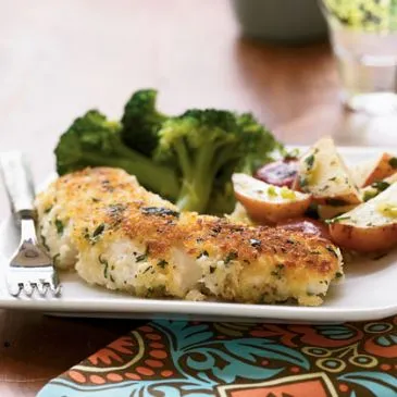 Knoblauch- und Kräuter-Lachs aus dem Ofen **Leichtes Protein