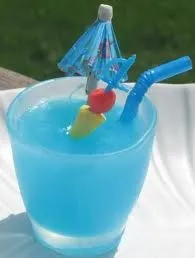 Blauer Hawaiian-Cocktail