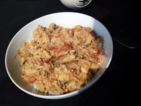 Dungeness-Krabben-Kokos-Curry