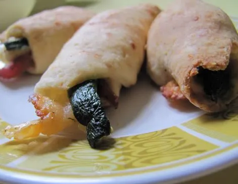 Party-Warmer Gemüse-Roll-Up