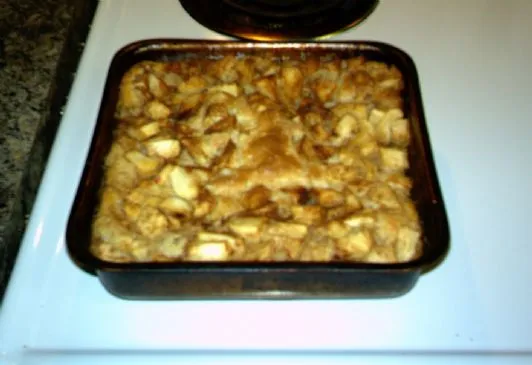 Karamell-Apfel-Cobbler-Kuchen