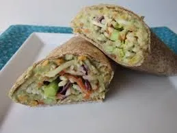 Avocado & Weiße Bohnen Wrap