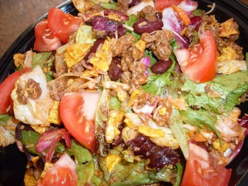 Gesunde White Trash Taco-Salat
