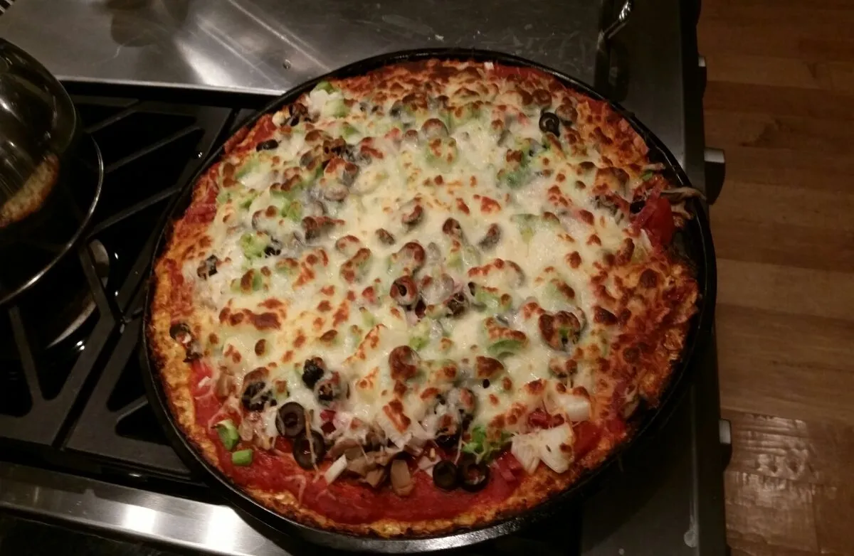 Loris Blumenkohl-Pizza