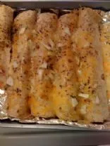 Saucefreie Hähnchen-Enchiladas
