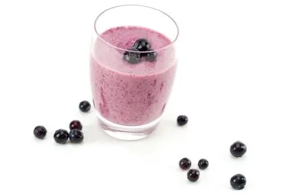 Blaubeer-Melonen-Saft