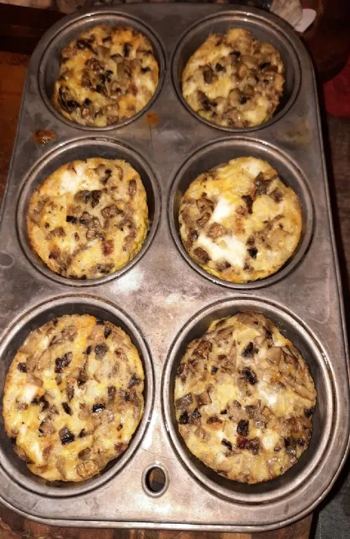 Eier Frühstücksmuffins