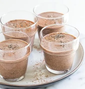 Übernachtung Schokoladen-Chia-Pudding (Adaption)