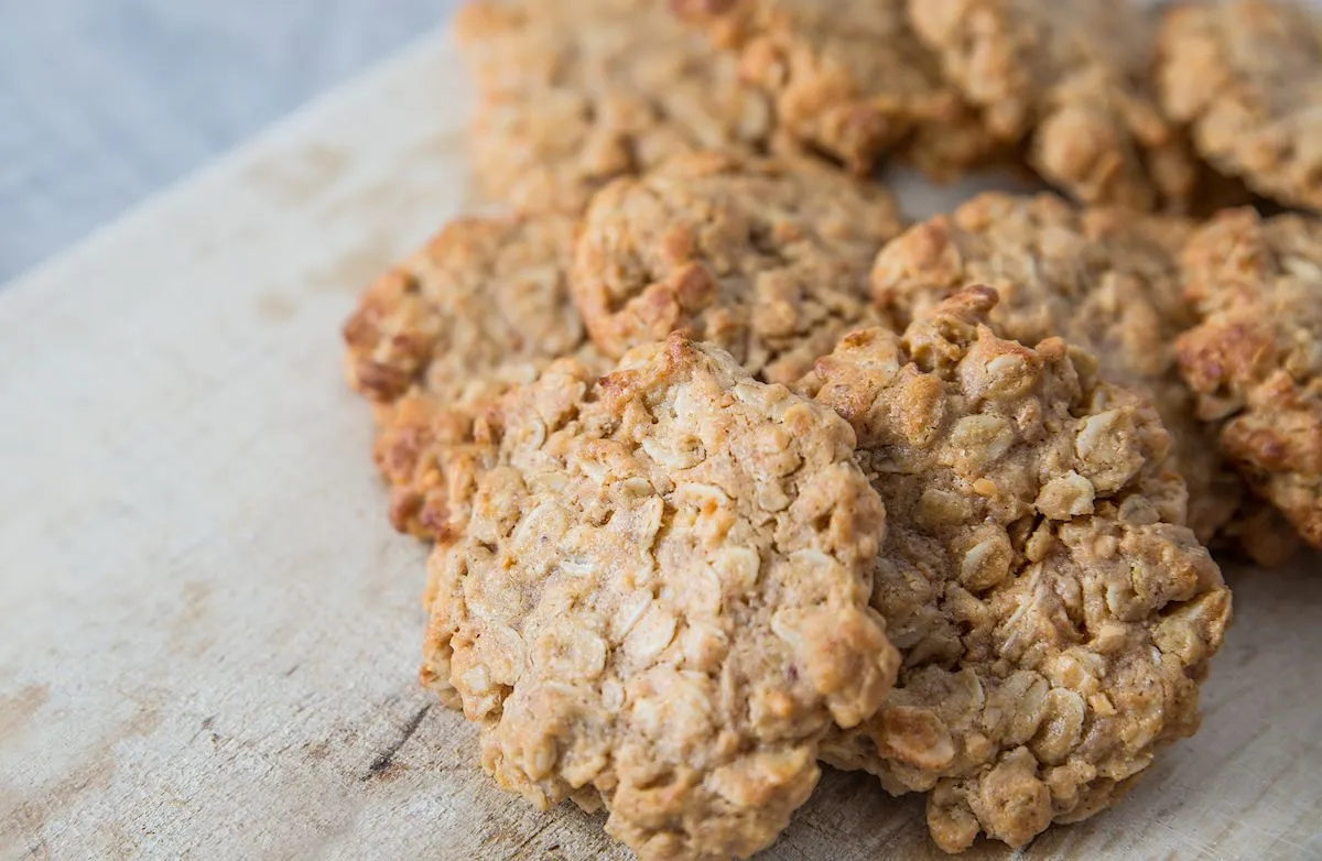 Erdnussbutter-Haferkekse