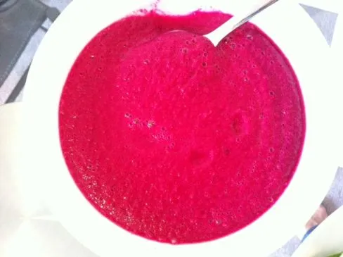 Mireille Guilianos Rote-Bete- und Ingwer-Gazpacho