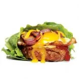 Fettverbrennender Burger