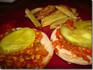 Linsen Sloppy Joes