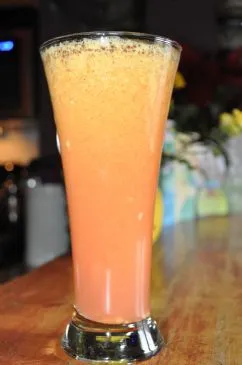 Augenöffnender Frühstückssaft