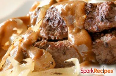 Rinderbrust mit herzhaft gebratenen Äpfeln