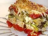 Vegetarische Lasagne ohne Pasta