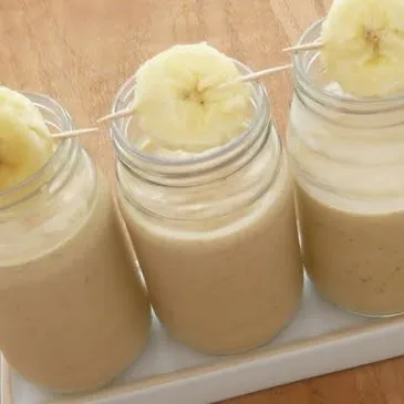 Erdnussbutter-Bananen-Smoothie-Rezept