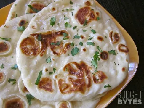 Hausgemachtes Naan
