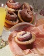 Halbe Portion Bananenfrühstücksbrötchen