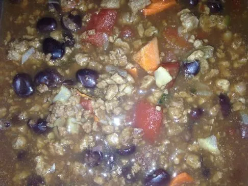 Gemüse-Crumble-Suppe