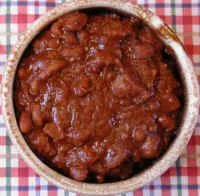 Frisches Pinto-Bohnen-Chili
