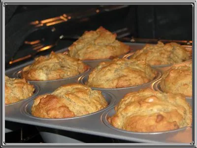 Glutenfreie Bananenmuffins