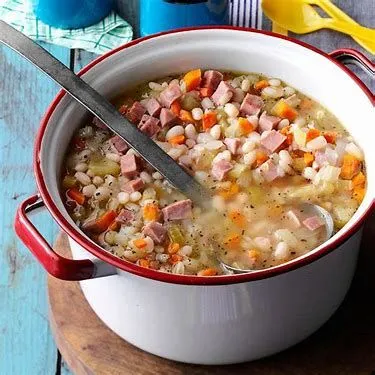 Bohnen- und SPAM-Suppe (Slow Cooker)