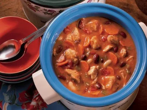 Slow Cooker Hähnchen italienischer Art