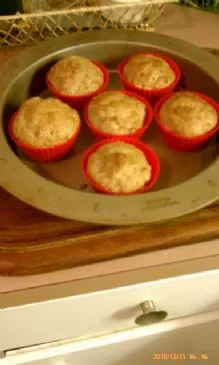 Leichte Flachs-Braun-Muffins