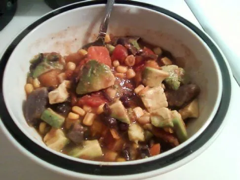 Lila Kartoffel-Chili