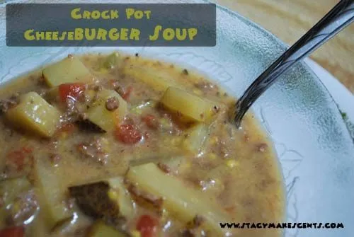 Cheeseburger-Suppe