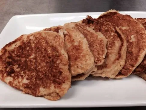 Vollkorn-Pfannkuchen mit wenig Kalorien