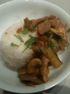 Thai-Lemongrass-Schweinefleisch