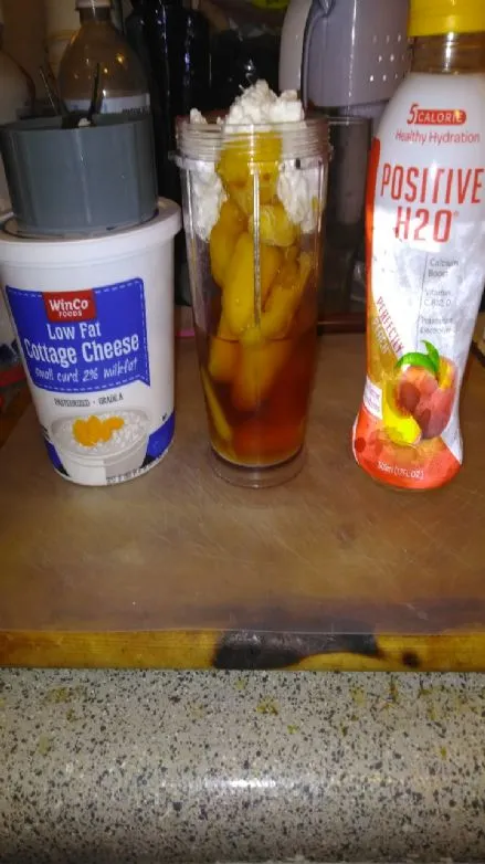 Pfirsich-Sahne-Smoothie