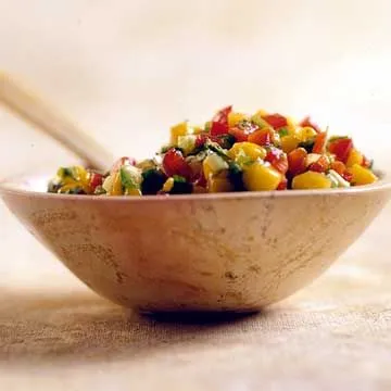 Mango-Salat oder Salsa
