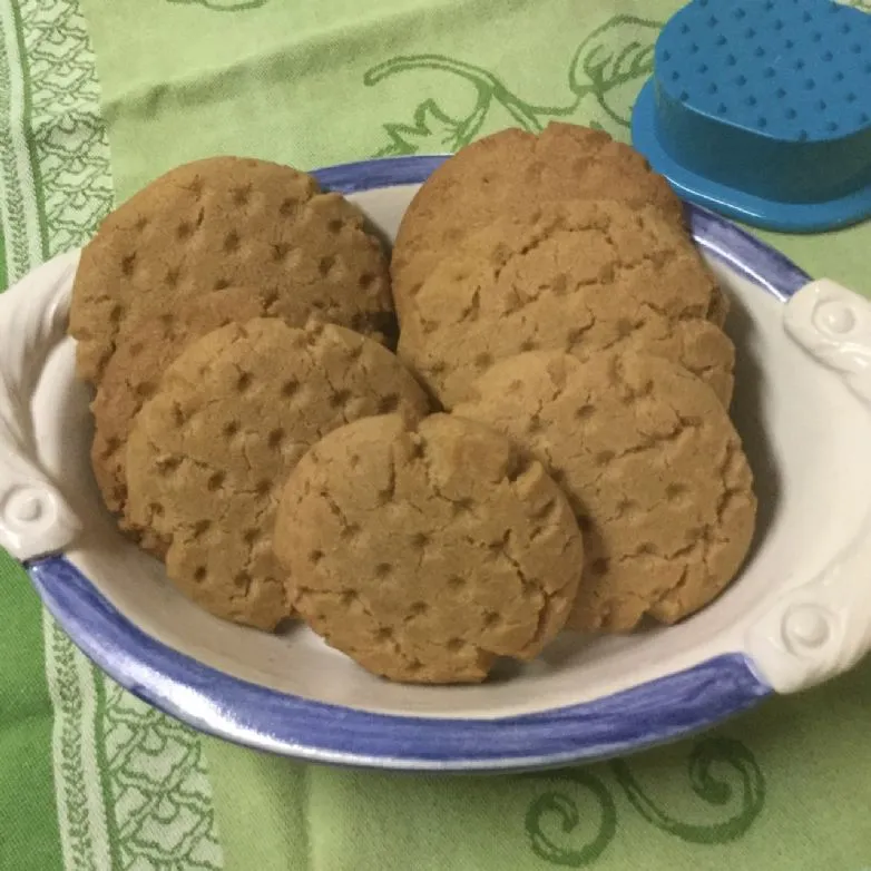 Klassische Erdnussbutterkekse