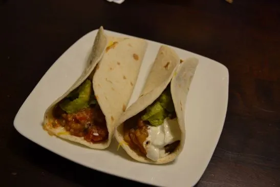 Crockpot Gemüse-Burritos