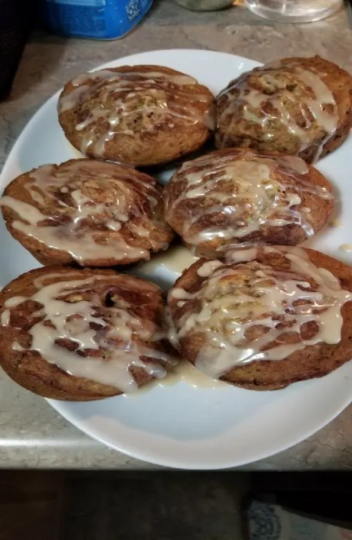 Riesige Zucchini-Muffins