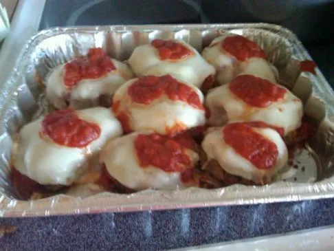 Leichte Hühnchen-Parmesan